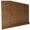 Natürlicher Lamellenvorhang, Außenvorhang mit Heber, Bambus-Rollo, Trennvorhang, Geeignet für Innen, Außen, Balkon, Personalisierbar/A/70×135cm