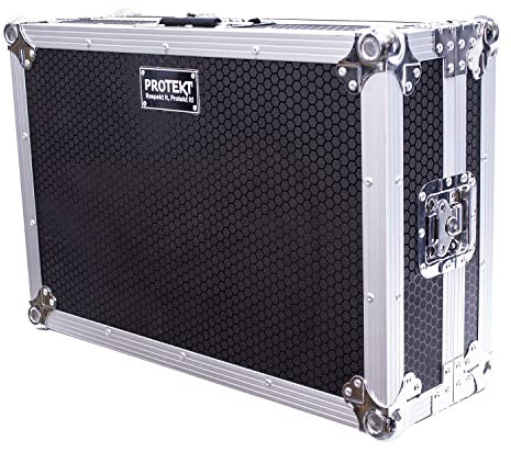 Protekt Mixtrack Pro FX Plus Series CSMT DJ Flight Case + Sliding Laptop Shelf for Numark Controller