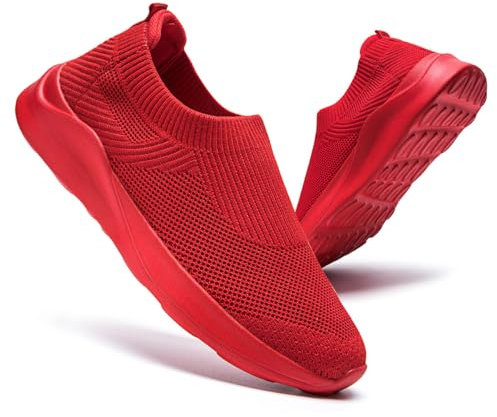 AZSDXS Schuhe Damen Sneaker Sportschuhe Hallenschuhe Turnschuhe Laufschuhe Schuhe Rot 38