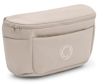 Bugaboo Bolso Organizador de Carrito con múltiples Bolsillos de fácil Acceso, Accesorio imprescindible para Todos los artículos Esenciales de tu bebé en Desert Taupe