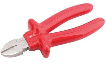 Alicate de corte diagonal con mango aislante 180mm