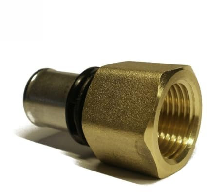 Sanpro THPRESS Pressfitting Übergang Innengewinde - Übergangsmuffe, Größe 16x2 - Gewinde 1/2'