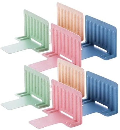NUOBESTY 8 Pièces Séparateurs De Tiroirs Pour Congélateur 6.50X5.12X3.94In Cloisons De Rangement Multifonction En Pp Pour Organiser Aliments Réfrigérés Et Vêtements