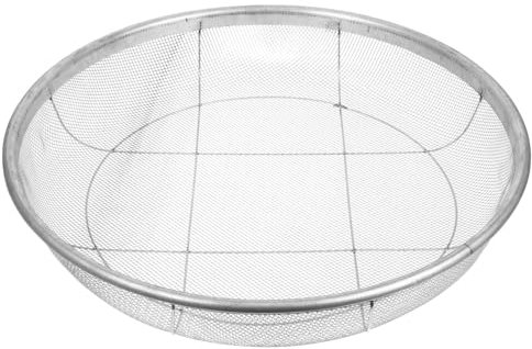 VANZACK Redondo Metálico para Jardineros De Tierra y Malla para Rocas Fácil De Usar y Limpiar