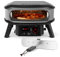 COZZE Mini Pizzaofen Gas mit Drehfunktion 13 Zoll - Pizza Ofen Gas Outdoor (50mbar) mit Rotation - Tisch Pizzaofen für kleine Pizzen