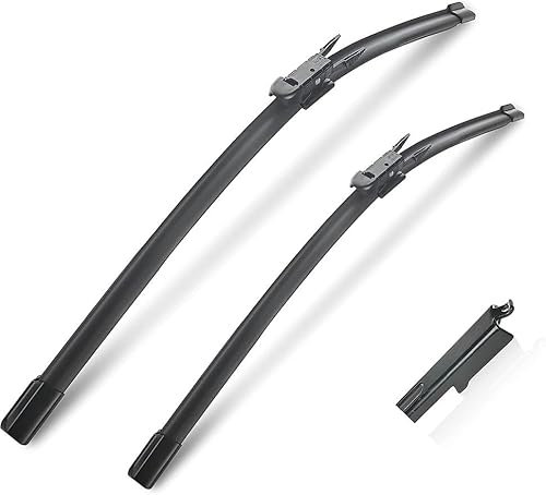 Escobillas limpiaparabrisas Delanteras para Alfa Romeo Mito 2008-2021 - Kit de Alto Rendimiento, Visibilidad Superior en Carretera, fácil instalación, Hojas Planas