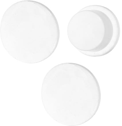 UKCOCO 3pcs Silicone Door Knob Wall Protector with Self-Adhesive Round Pads, Impact Absorbing Anti-Collision Door Handle Cushion for Bathroom and Bedroom, Resistant to Daily Wear and Tear
