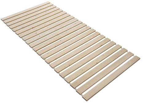 Betten-ABC Madera Natura XXL Rollrost, Massives Fichtenholz (Größe: 90 x 200 cm, 21 Leisten)