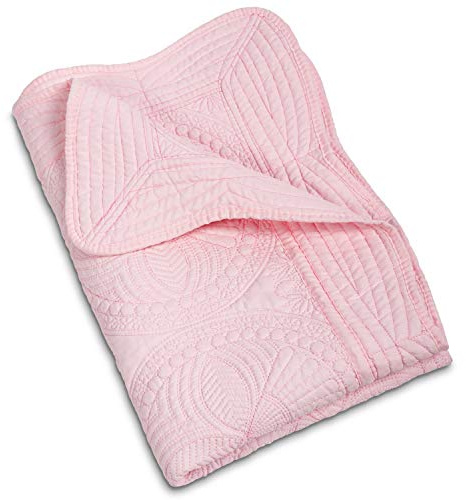 MONOBLANKS Baby Quilt,Pink