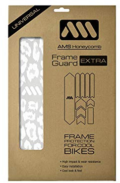 All Mountain Style Unisex's Frame Guard Extra, Cheetah White