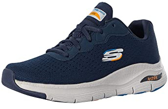 Skechers Herren Arch Fit Sneaker, Navy, 45 EU