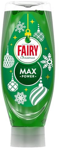 Fairy Max Power Liquide vaisselle original avec 4 fois moins de frottement, 640 ml