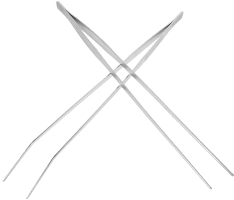 2st Futterzange Für Reptilien Pinzette Für Aquarien Futterpinzette Für Reptilien Zangen Für Aquarien Amphibien-futterzange Eidechsen Zange Zuchtbedarf 48c Glas Rostfreier Stahl