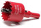 38mm Hole Saw, HSS Bi-Metal Hole Cutter with Drill Bit, Heavy Duty Hole Saw for Wood, Plastic, Drywall, Fiberglass, Red