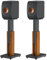 Pareja de Altavoces Ajustables en Altura para KEF LS50 Meta, LS50 Stand - Soporte de Piso de Grano de Madera Pesado para KEF LS50 Meta, LS50 inalámbrico II Soporte de Altavoces