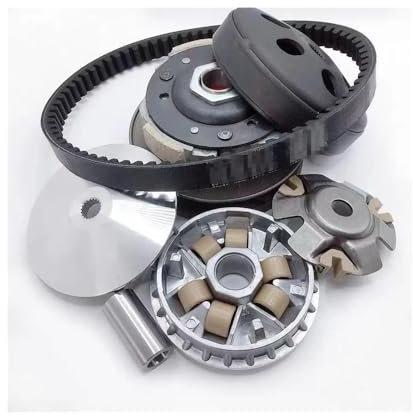 dEieHKw Gruppo Frizione for Ruota motrice con puleggia for Cinghia di Motocicletta Compatibile con WH125T-3 WH125T-5 WH125T-6 WH125LZ