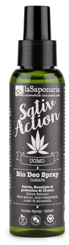 LA SAPONARIA BIO DEO SPRAY HAMP HERRÄCKA HERRÄTT UTAN ALKOLKOL 100 ml