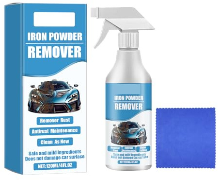 Rakiuty Convertitore Ruggine,Spray per Rimuovere la Ruggine,120 ml Rust Instant Remover Spray,Multifunzionale Antiruggine Sprays,Antiruggine per Ferro,per Metalli,Auto