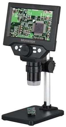 1-1000X 5, Tum HD Portabelt Digitalt Elektronmikroskop Lödmikroskop Telefon Moderkort Reparation Endoskopförstoringsglas
