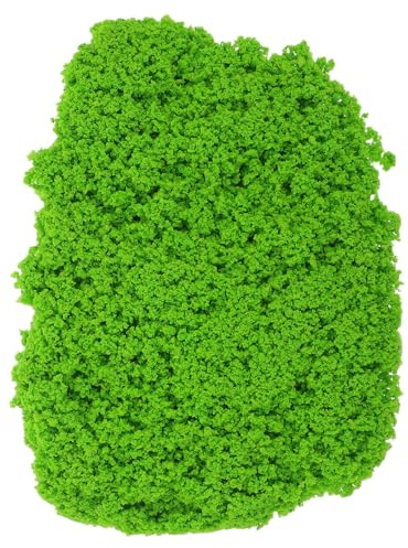 SEWOART Poudre de Modélisme Paysager Vert Matériaux de Maquette DIY pour Décor de Terrain Herbe Synthétique et Mousse Artificielle pour Maquettes Architecturales et Loisirs Créatifs