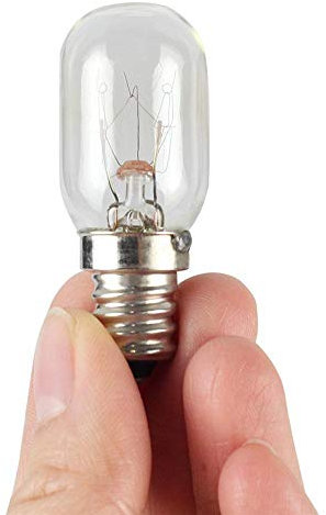 JBJIABAIHUO Lámpara Bombilla 10W E12 110V Frigorífico Microondas Bombilla de luz Tungsteno Filamento Bulbo Lámparas Blanco Cálido 1 unidad