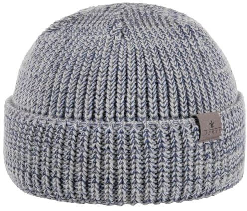 Lierys Bonnet Docker GOTS Merinos Chine Multicolore Fabrique en Allemagne Homme Automne Hiver