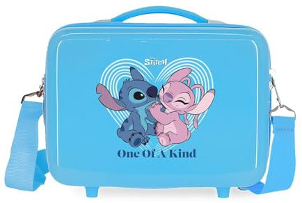 Disney Unisex Kinder Fun Stitch Reisezubehör Kosmetikkoffer, blau, Einheitsgröße, Nececer Anpassungsfähig