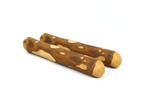Dei NATURE Legno di Ulivo per Cani, Masticativo Naturale, 2 UNITA' Taglia S,Bastoncino Antitartaro per Pulizia Denti