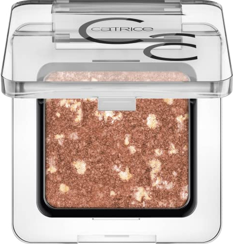 Catrice Art Couleurs Eyeshadow, Lidschatten, Nr. 420, Braun, hochpigmentiert, schimmernd, farbintensiv, glitzernd, vegan, ohne Mikroplastikpartikel, Nanopartikel frei, ohne Parfüm, 1er Pack (2.4g)