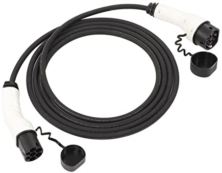 Type 2 to Type 2 IEC 62196‑2 Portable EV for Charger 32Amp 22KW Electric Vehicle Charging Cable 3 Phase 5m/16.4ft New Energy auto Parts