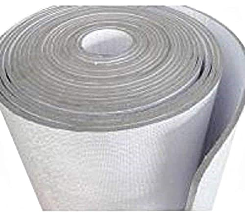 US Energy Products -3MM- Reflective Foam Core Insulation Roll Radiant Barrier White/Foil Faced Reflective Foam Insulation Solid Vapor Barrier Warehouse Building Commercial Residential (4ft x 20ft)