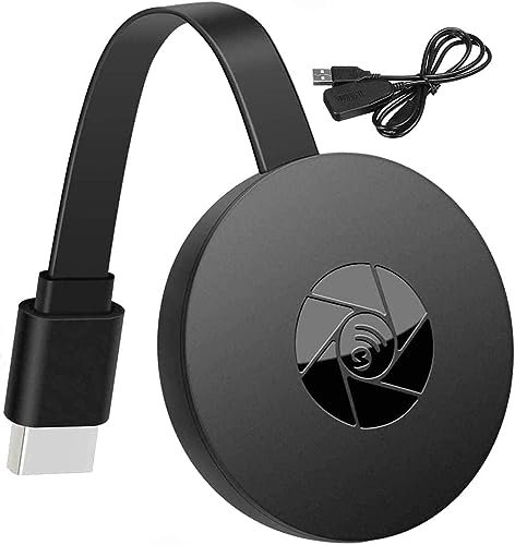 Dongle - Adaptador de pantalla inalámbrico HD-MI Streaming Stick 4K 1080p 2,4 GHz Miracast HDM Dongle para Android/iOS/Windows soporte Miracast Airplay DLNA TV Monitor proyector