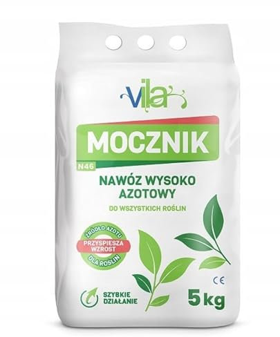 VILA Harnstoffdünger N46% - Universaldünger für Obstbäume, Rasen und Nutzpflanzen, spritzfähig als Blattdüngung, 15kg, ideal für Frühjahr Rasendüngung und Apfelschorf Bekämpfung