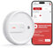 X-Sense Détecteur de Fumée Connecté pour la Maison, Alarme Incendie avec Pile Remplaçable, Durée de Vie de 10 Ans, Fonction Application, Mode Nuit, XS0E-iR, Lot de 1