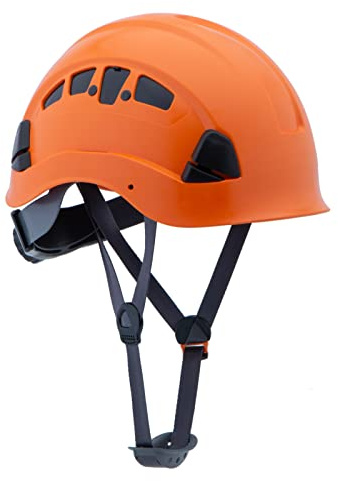 UNINOVA Safety Hard Hat - ANSI Z89.1 Approved Helmet Adjustable - 6-Point Ratchet Suspension & OSHA Hardhats Vented,Class C Safety Helmet Construction Work (A4 Orange)