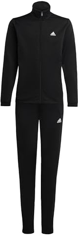 adidas Unisex Kinder Essentials Big Logo Track Suit, Black/White, 7-8 Years