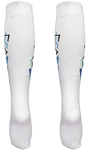 RiToEasysports Calcetines de Esgrima, Calcetines de Esgrima Que Absorben el Sudor, Transpirables, Elásticos, Portátiles, de Algodón Peinado, Unisex, Medias de Esgrima, Equipo de Entrenamiento de (M)