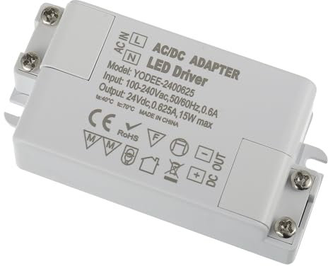 EPLZON 24V 15W LED Transformer LED Driver 0.625A Constant Voltage Switching Power Supply CE Certified