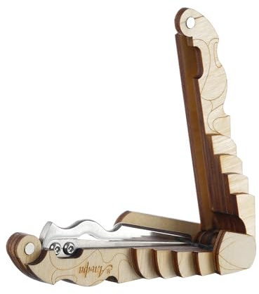 Shamanicshop Jew's Harp by D.Glazyrin Alpha big (in wooden case) - Professional mouth musical instrument (jaw harp) Beautiful sound Excellent quality Original Russian maultrommel (jaw harp, dan moi)