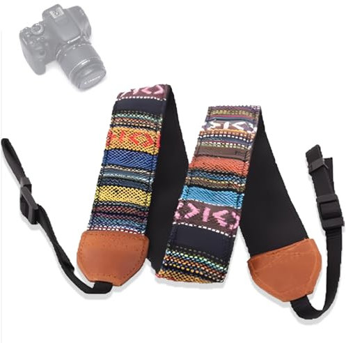 ZKSXOA Correa de Cámara Correa de Hombro para Cámara Correa Universal para cámara Ajustable Correa de Cámara Rápida Cinturón Correa de Muñeca Correa Camara Reflex para Cámara SLR,Cámara Digital