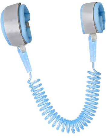 Pulsera de seguridad para niños, pulsera antipérdida para niños, pulsera ajustable antipérdida, pulsera de seguridad para niños, cuerda para caminar para bebé, pulsera de seguridad para niños, 2,5 m