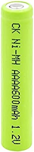 IEVEDIVB 1.2V 600Mah Rechargeable Ni-Mh Batteries AAAA Am6 Lr61 for Mini Fan with Led for,6pc