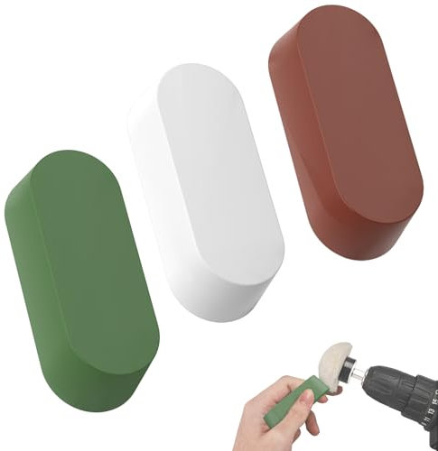 MOGRQAP 3 PCS Polierpaste, Polieren Schneiden Compounds Polierwachs auf Reifenpolierscheiben Polierwachse zur Oberflächenbehandlung Eignen Sich für Felgen, Metall, Holz