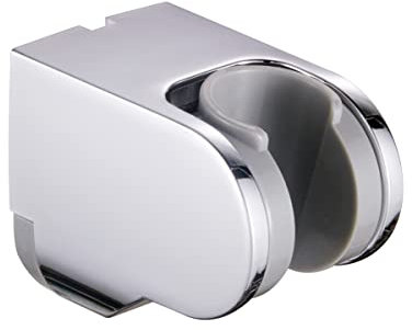 Wussh Support mural réglable pour pommeau de douche et pulvérisateur de bidet Chromé