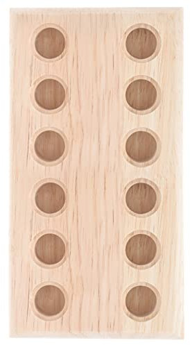 Alipis Werkzeug Holzzangenhalter 12 Löcher Zangenorganisator Holzzangenblock Präsentationsständer Werkzeugaufbewahrungsblock Für Schmuckherstellungswerkzeug Werkzeug-Organizer