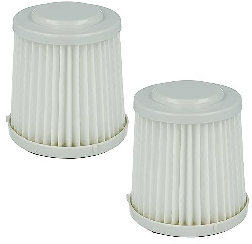 vhbw set da 2x filtro a pieghe piatte compatibile con Black & Decker Dustbuster Flexi 10,8V, 12 V, 18 V, PAD1200, PD1080, PD1200, PD1202N