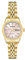 Armitron Women's Genuine Crystal Accented Day/Date Function Bracelet Watch, 75/2475 Gold