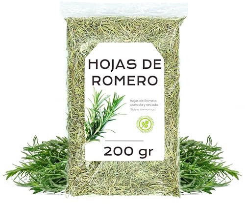 Romarin 200 gr - Romarin Séché - Tisane Romarin - Infusion Romarin - The au Romarin - Romarin Frais - Romarin en Vrac - Propriétés Naturelles