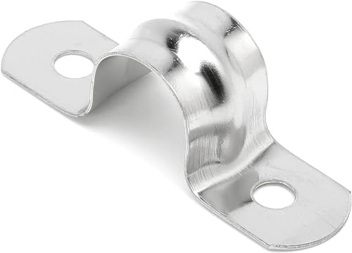 ORTAVA 10 Stück U-Rohrschellen Ø 12 mm, Befestigungsschelle, Rohrschellen, Rohrschelle, Rohrbefestigung, Rohrschellen 12mm, Edelstahl 304