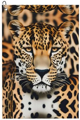 SSIMOO Serviette de golf à usage général, accessoire de golf personnalisé pour homme, absorbant et polyvalent